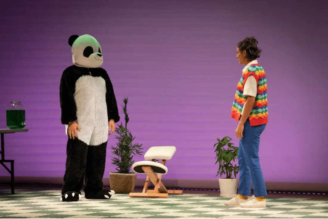 Una escena de la obra de teatro ‘Dopaland’ que la compañía Teatro Ira subirá a las tablas del Albéitar. | L.N.C.