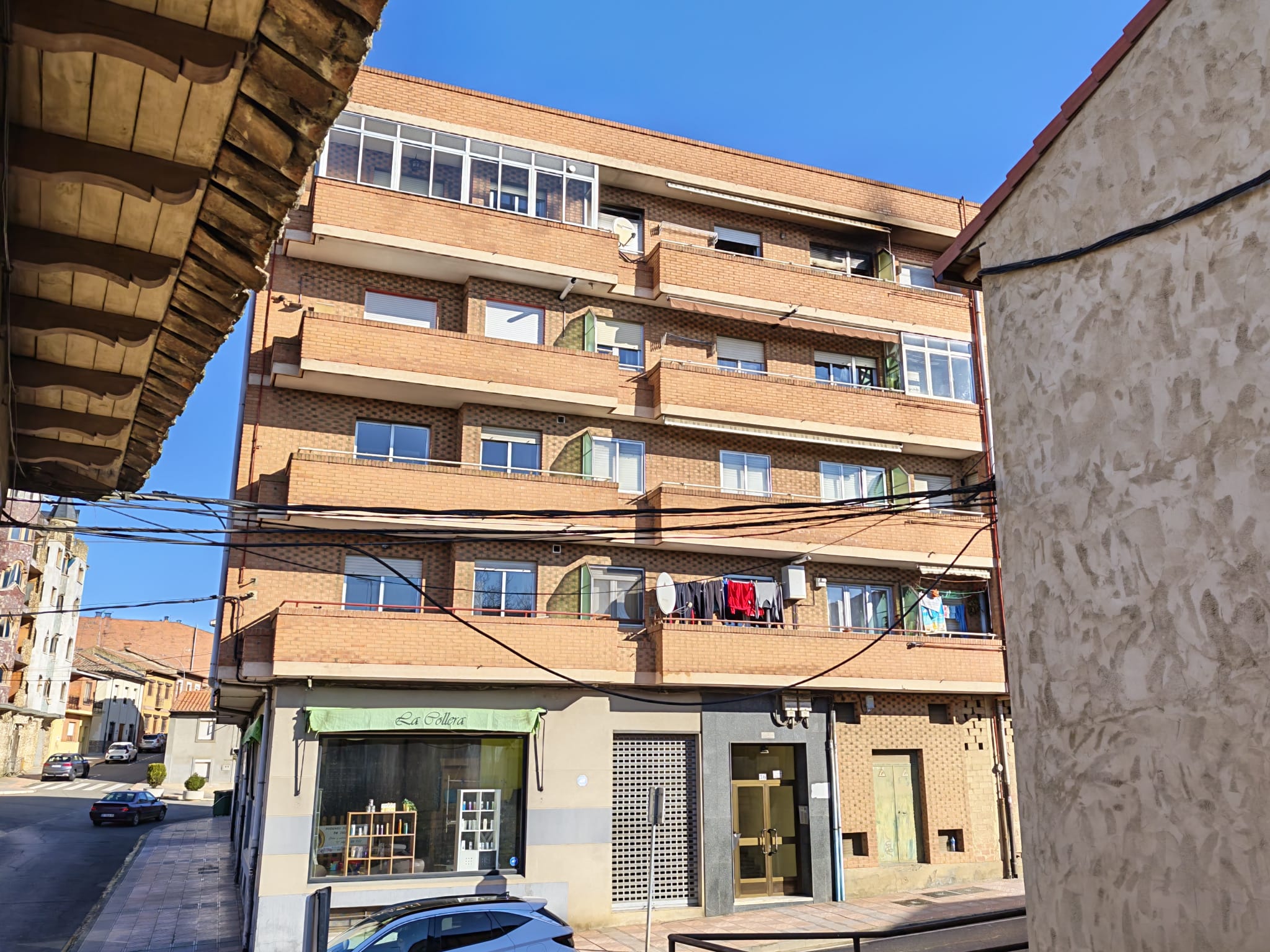 Edificio en el que se produjo el suceso.