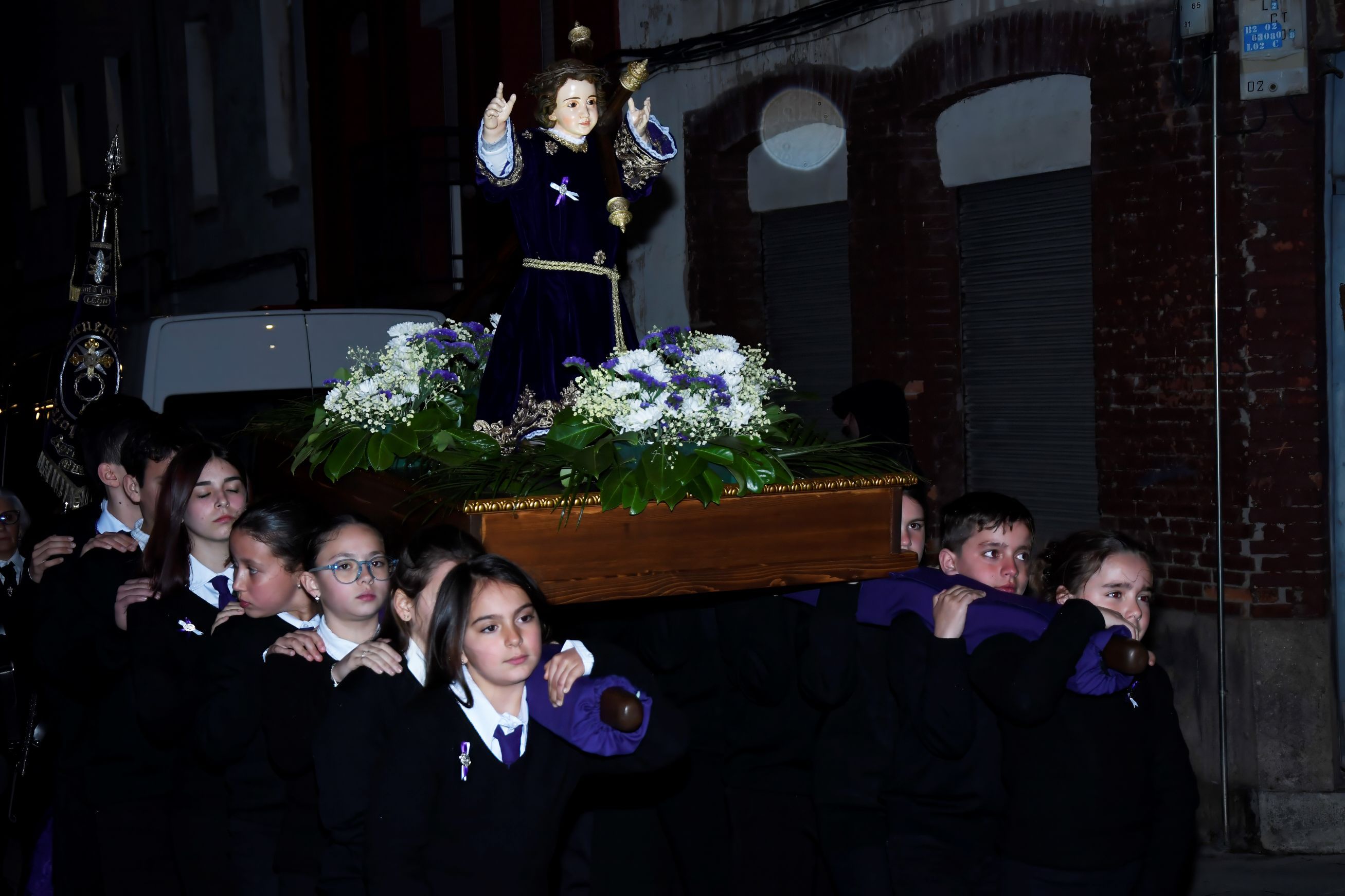 Acto de bendición del Paso Infantil del Niño Jesús Pasionario. |  ANA SAN MARTÍN 