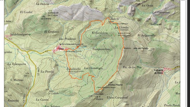 Viego Cuetos Negrosmapa