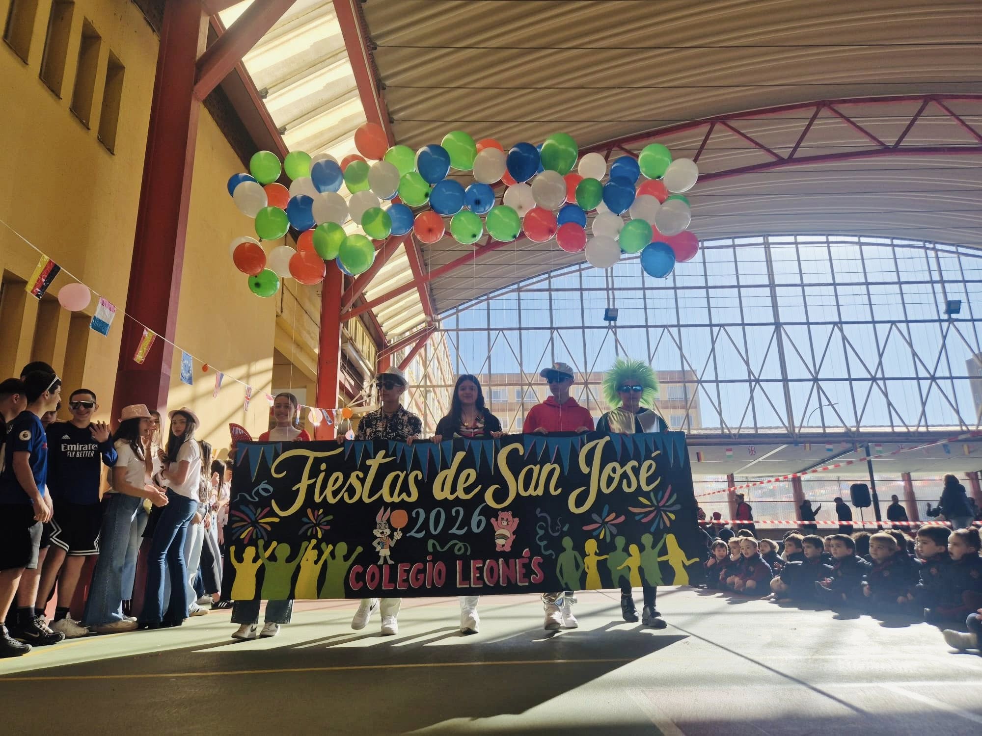 Imagen de las fiestas de San José 2026 del Colegio Leonés. | L.N.C.