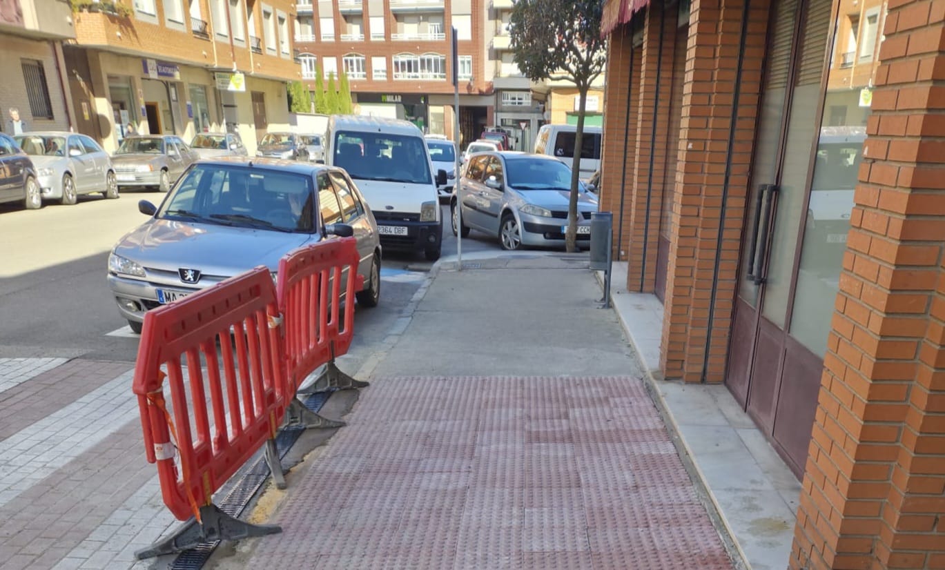 Obras de accesibilidad en La Bañeza Obras de accesibilidad en La Bañeza