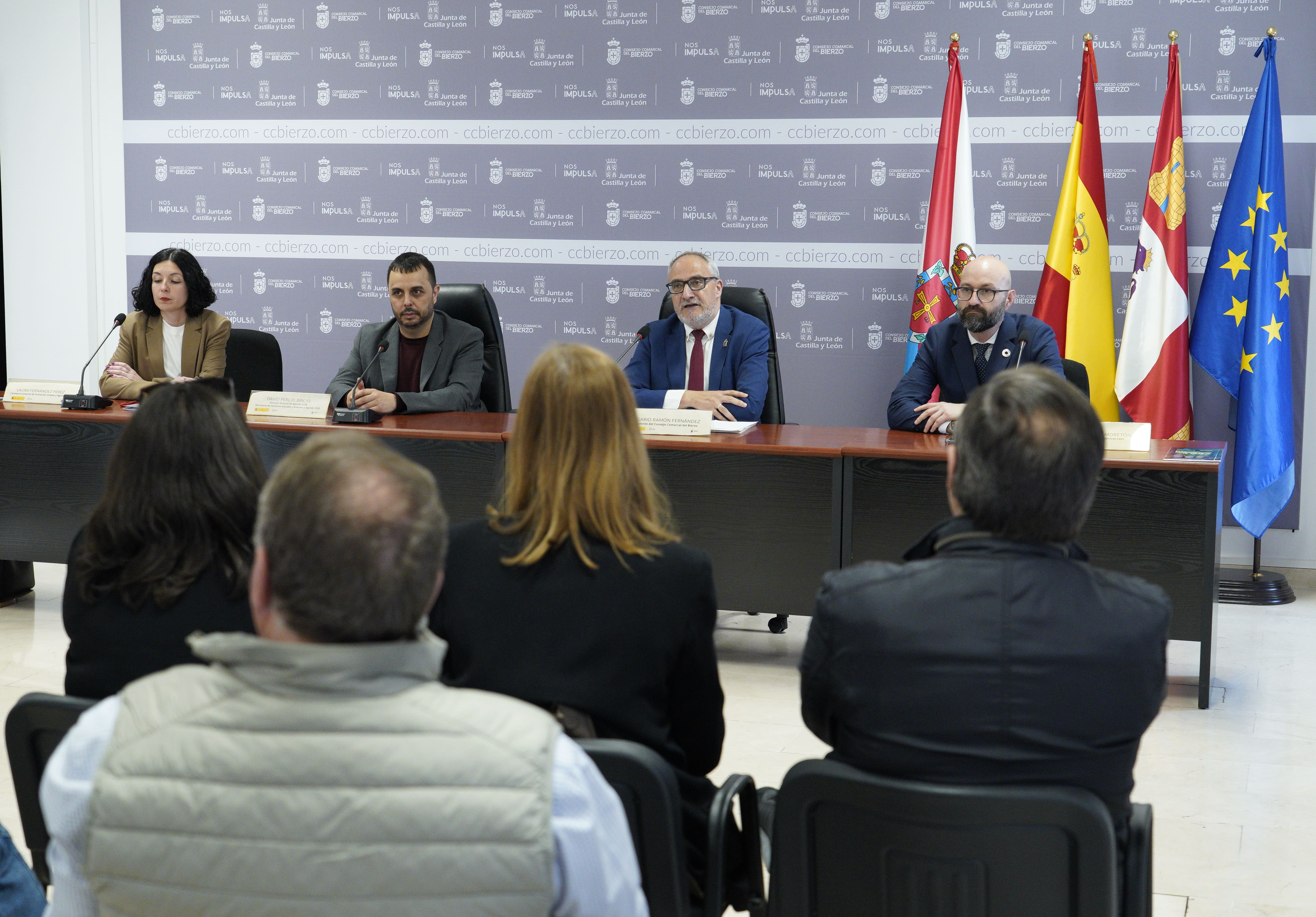 Presentación del proyecto ‘Territorio Azul’ en la sede del Consejo Comarcal. | CÉSAR SÁNCHEZ (ICAL) Presentación del proyecto ‘Territorio Azul’ en la sede del Consejo Comarcal. | CÉSAR SÁNCHEZ (ICAL)