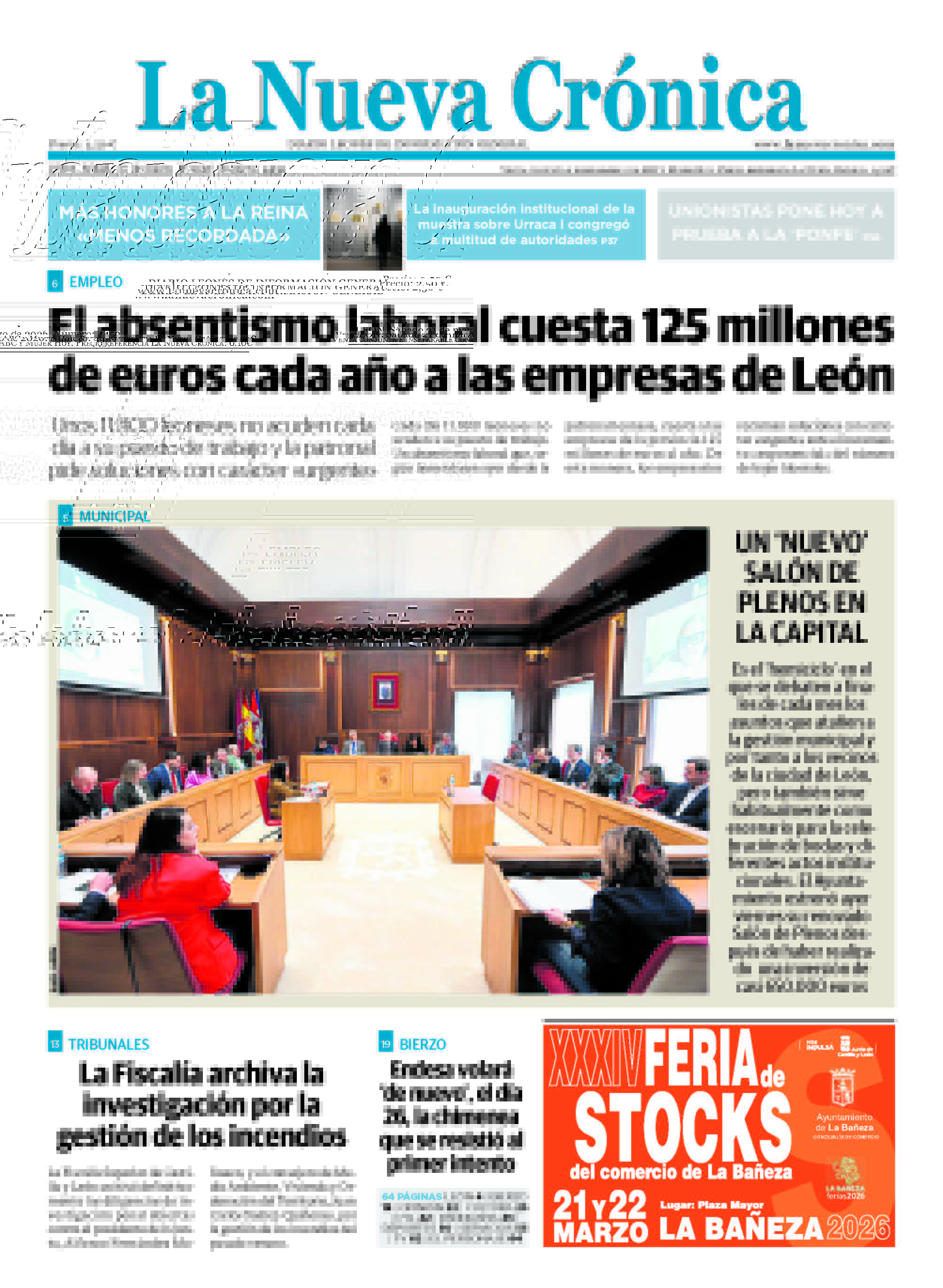21 03 2026 La Nueva Crónica