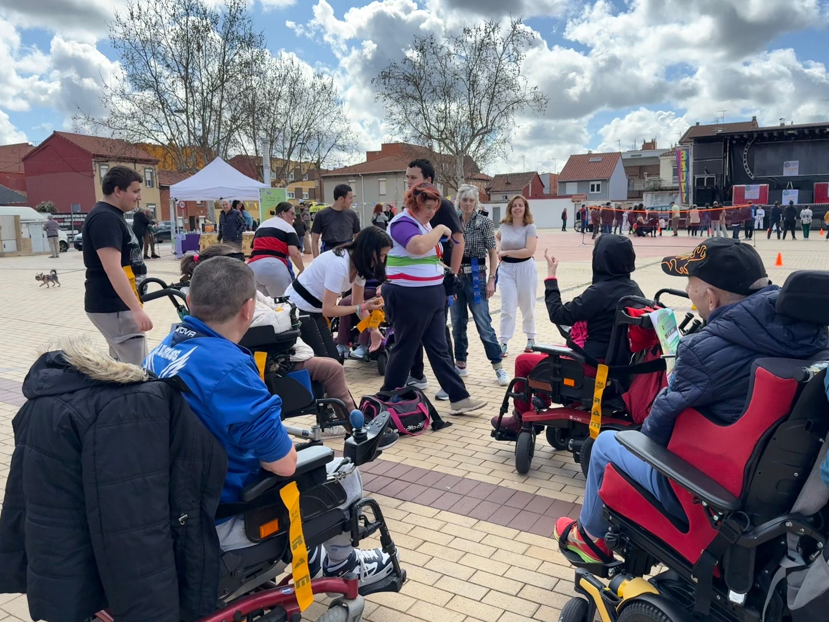 Celebración del Día del Deporte Adaptado del 2025 en San Andrés del Rabanedo. | L.N.C.