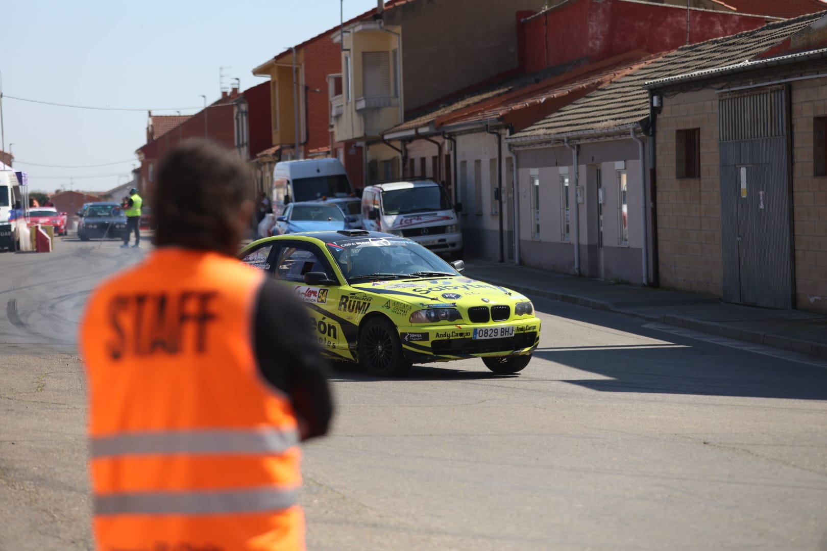 Diferentes momentos de la Urban Race que convirtió a La Bañeza en un circuito de coches. REPORTAJE GRÁFICO FERNANDO OTERO (11)