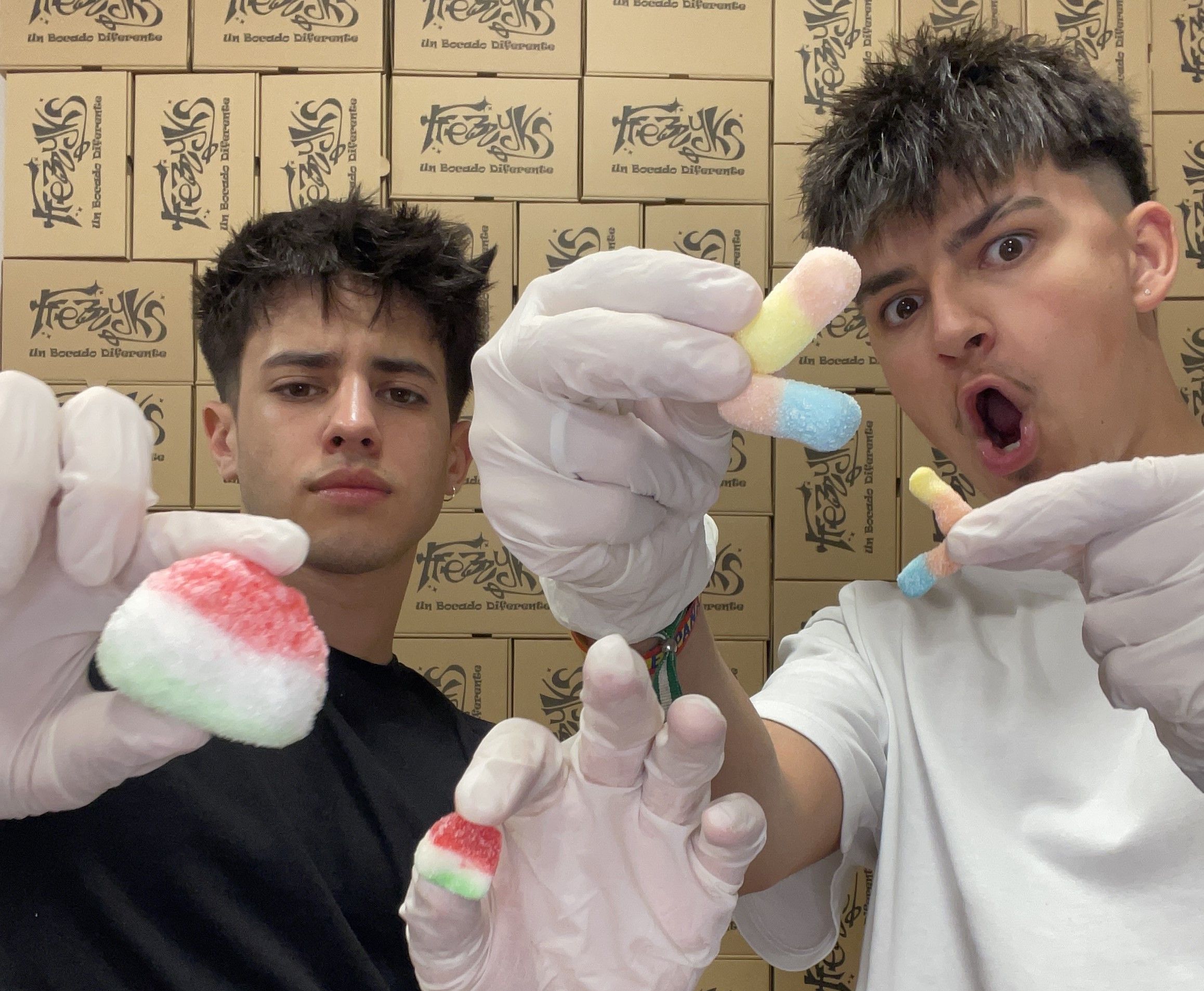 Samuel Toro y Miguel Díaz, fundadores de Frezzyks. L.N.C. Samuel Toro y Miguel Díaz, fundadores de Frezzyks. L.N.C.