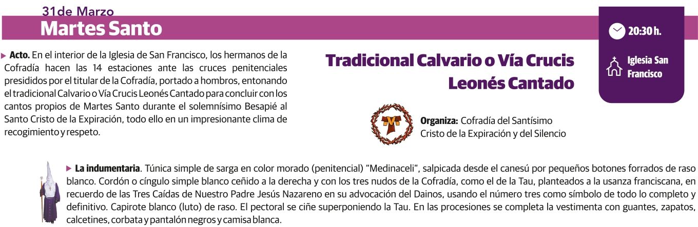 TRADICIONAL CALVARIO O VIA CRUCIS. 31 MARZO page 0001 TRADICIONAL CALVARIO O VIA CRUCIS. 31 MARZO page 0001