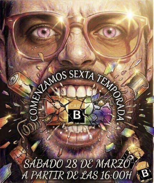 Cartel de la muestra que abre la temporada, Amor Macarra.
