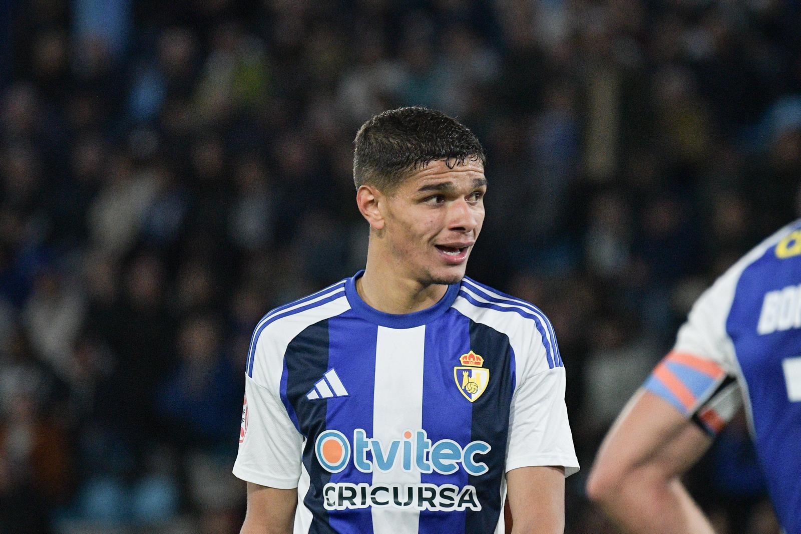 Boris Moltenis durante uno de los partidos disputados en El Toralín. | QUINITO