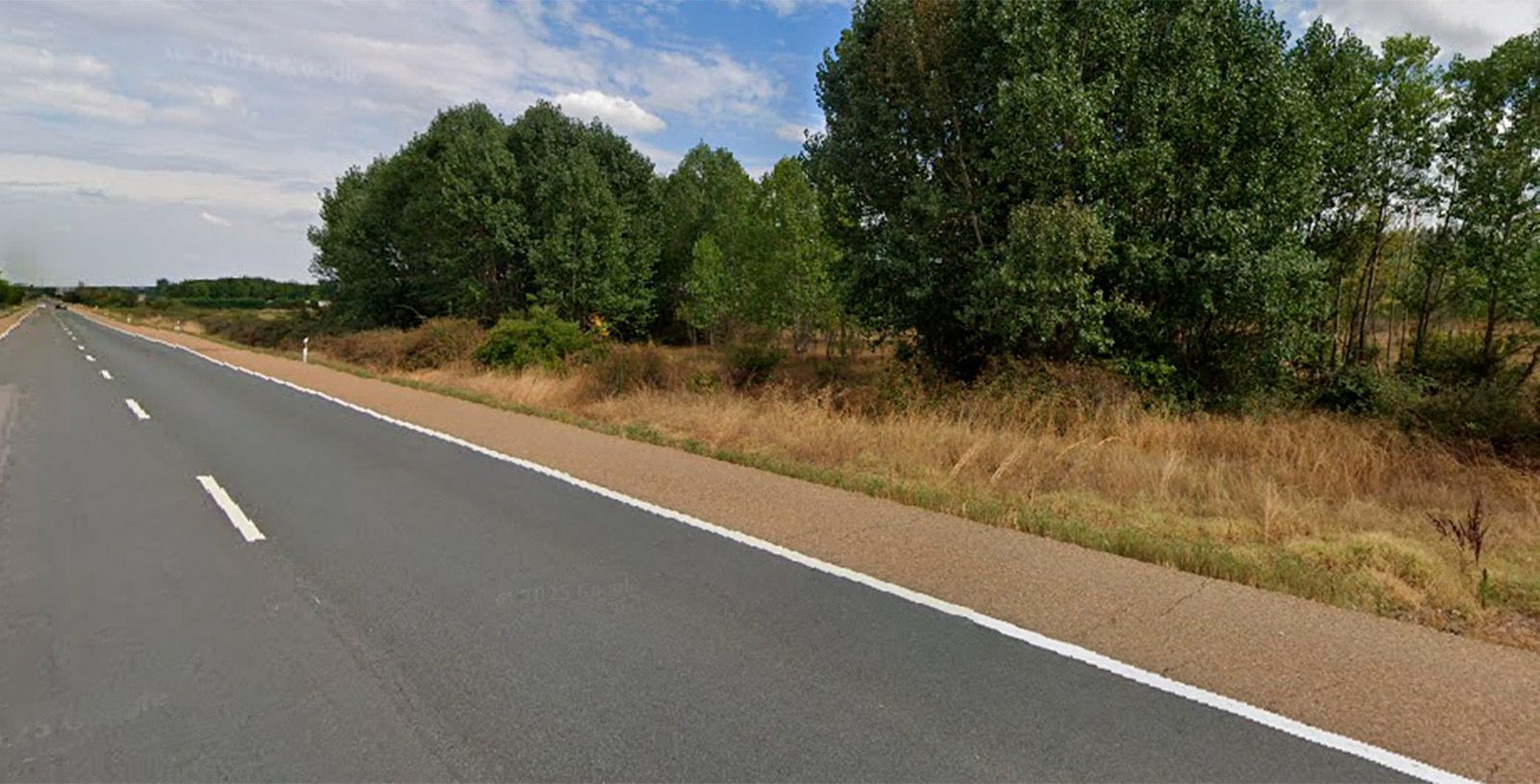 N120 a su paso por Villarejo de Órbigo N120 a su paso por Villarejo de Órbigo