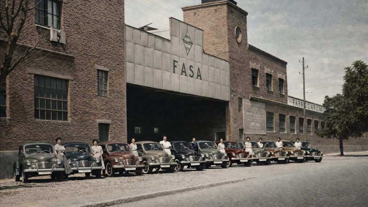 La Fasa se instaló en Valladolid en 1951, cumpliéndose ahora 75 años. | GRUPO RENAULT