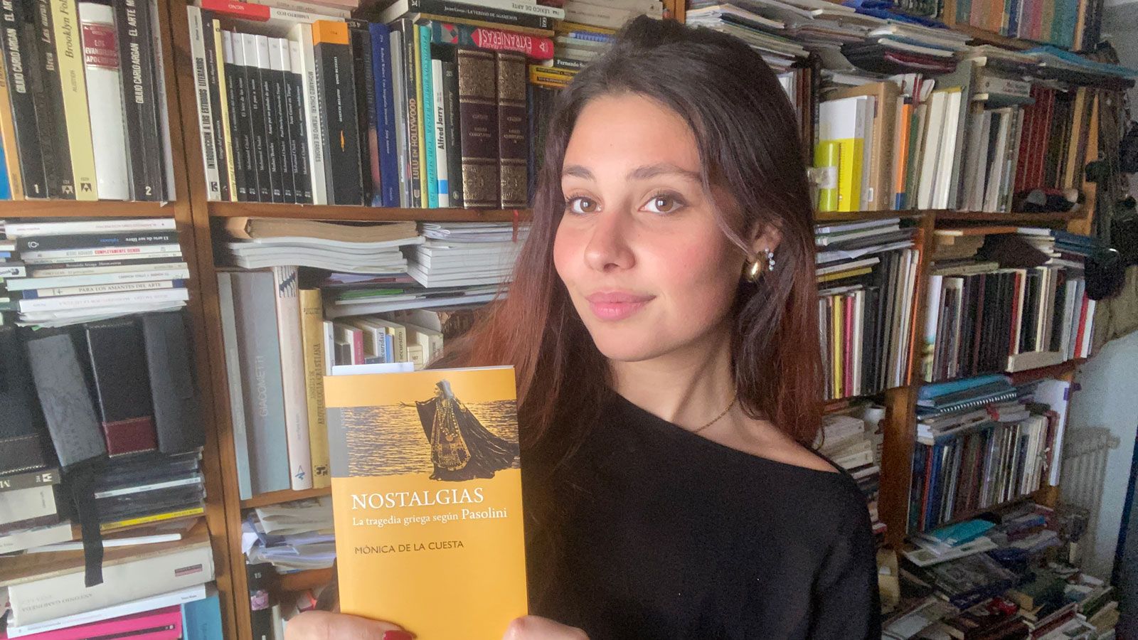 La joven leonesa Mónica de la Cuesta es la autora del ensayo ‘Nostalgias. La tragedia griega según Pasolini’. | CEDIDA