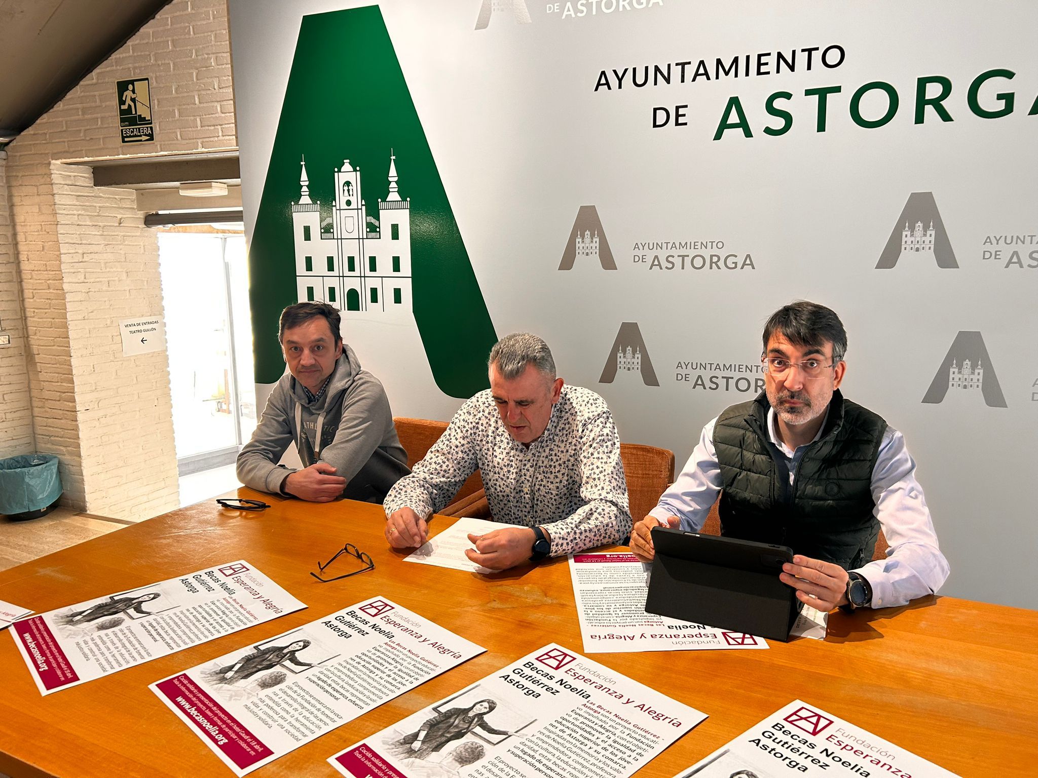Presentación del programa de becas este jueves en Astorga. | L.N.C.
