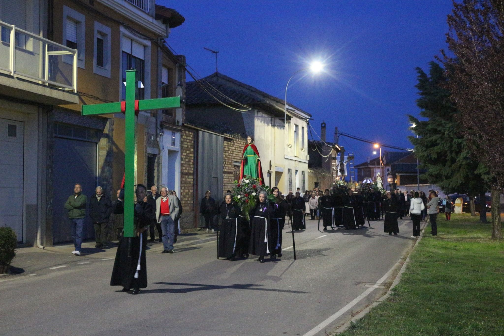 Posadilla de la Vega atesora una gran Semana Santa gracias a la involucración de sus vecinos.