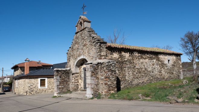 Iglesia de la localidad de Lago de Omaña.VICENTE GARCÍA