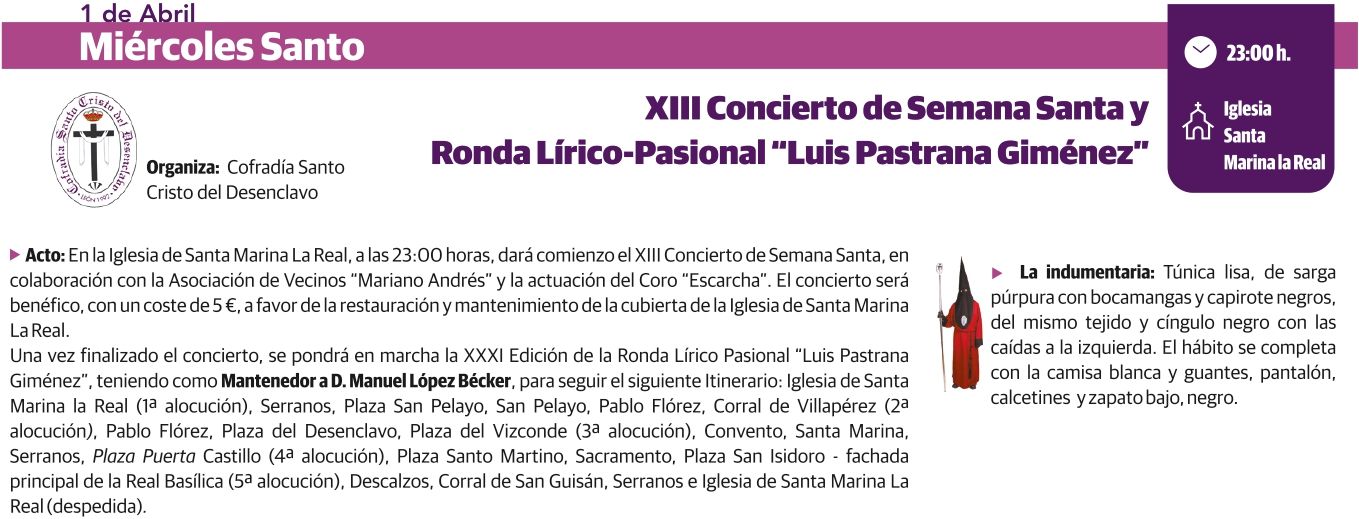 RONDA LIRICO PASIONAL LUIS PASTRANA. 1 ABRIL page 0001 RONDA LIRICO PASIONAL LUIS PASTRANA. 1 ABRIL page 0001