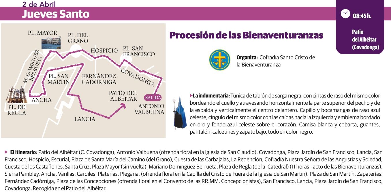 PROCESION DE LAS BIENAVENTURANZAS. 2 ABRIL page 0001