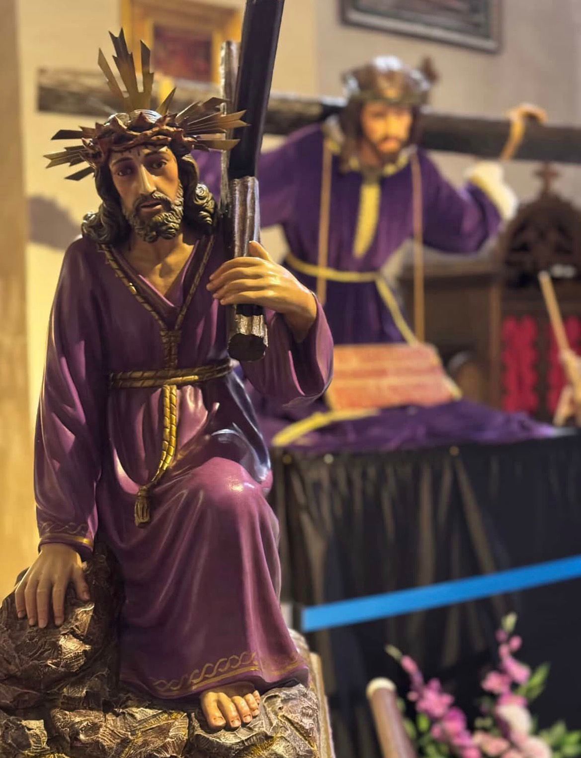 Imagen de la figura cristífera que procesionarán los niños mañana. | L.N.C. Imagen de la figura cristífera que procesionarán los niños mañana. | L.N.C.