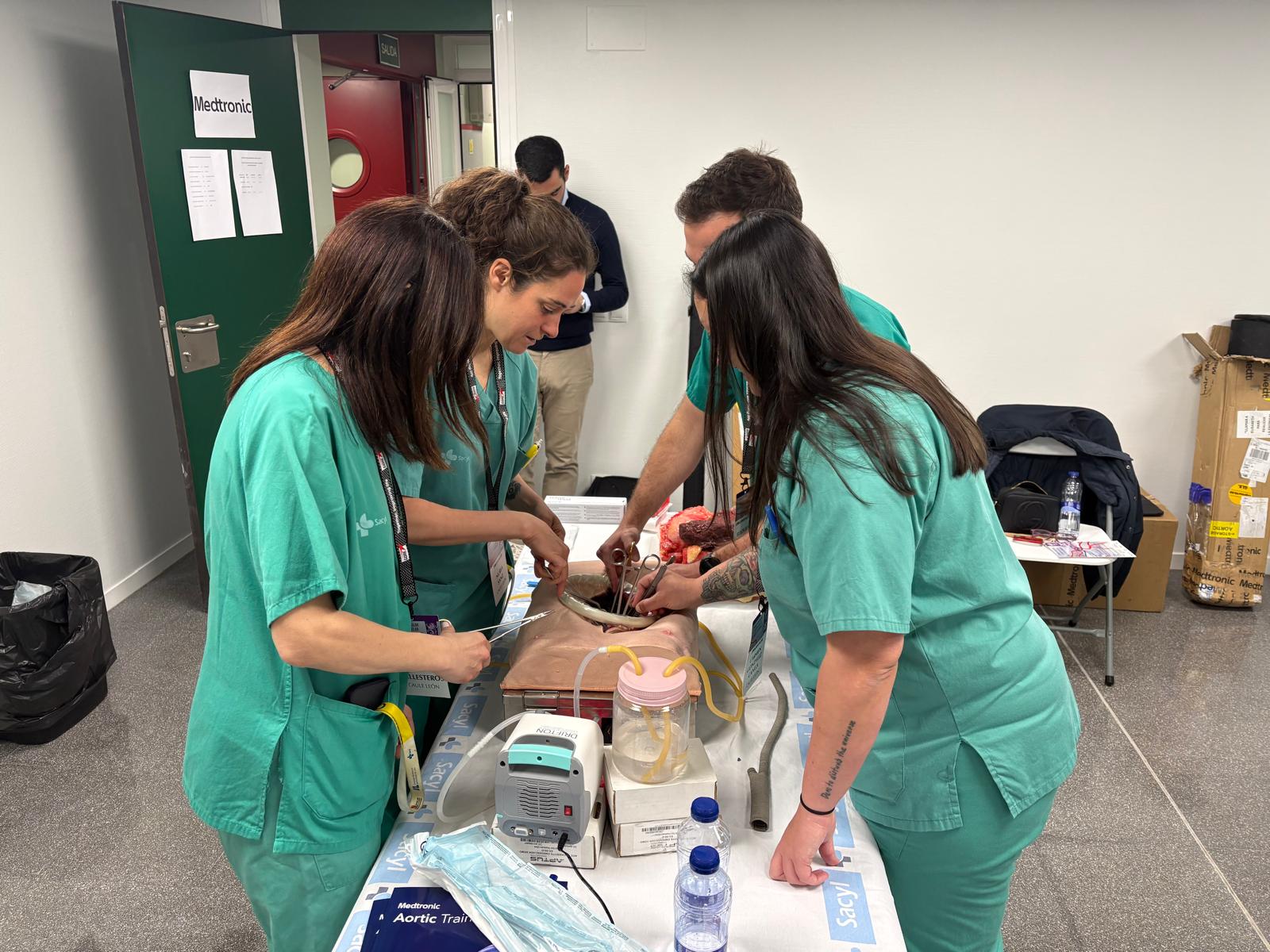 Una de las prácticas realizadas en el curso. Una de las prácticas realizadas en el curso.