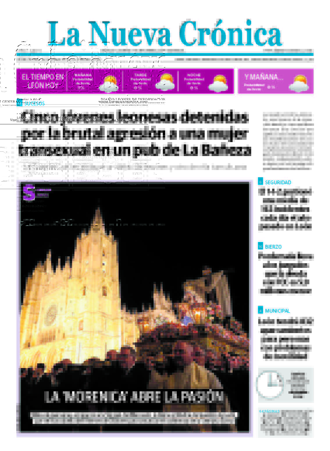 28 03 2026 La Nueva Crónica