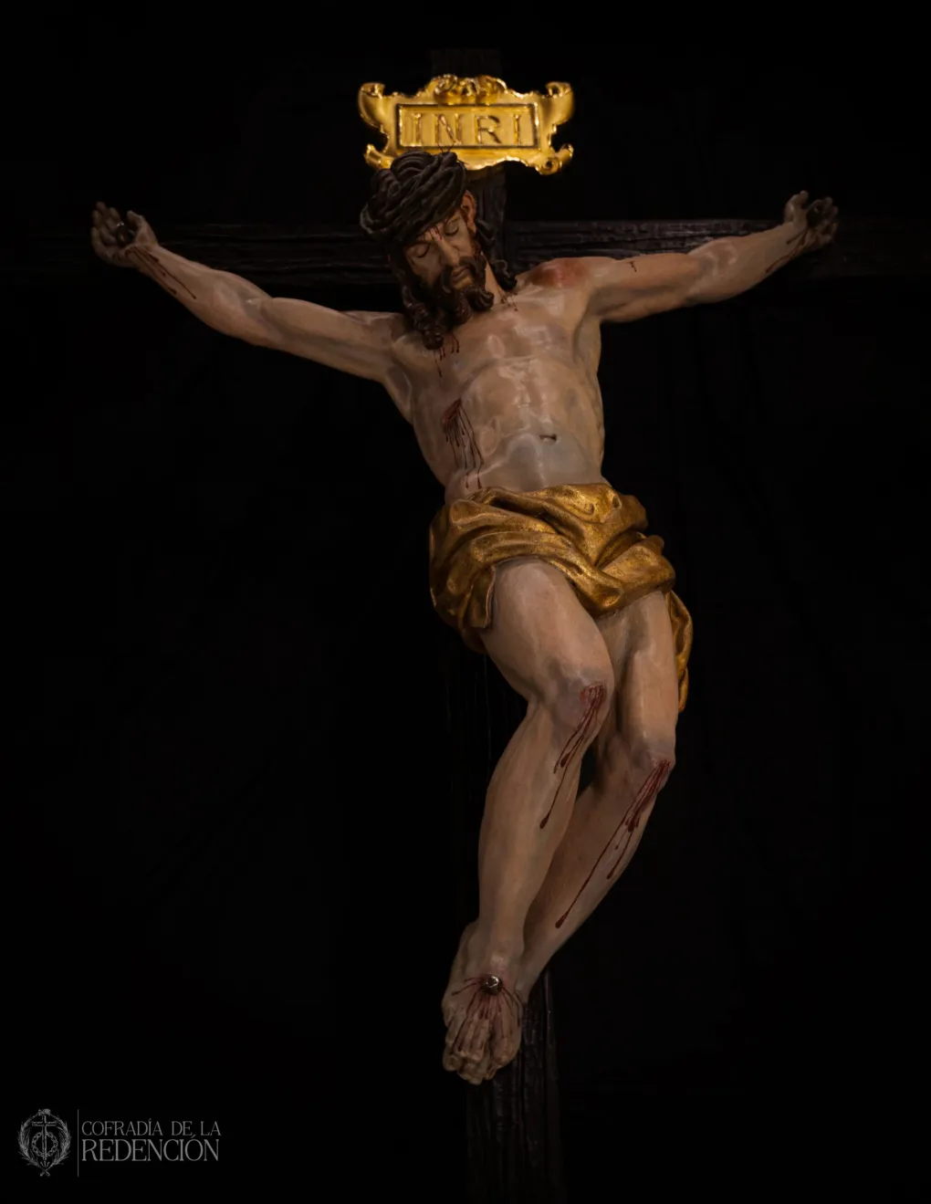 El Cristo de la Redención, tras su restauración. | COFRADÍA DE LA REDENCIÓN El Cristo de la Redención, tras su restauración. | COFRADÍA DE LA REDENCIÓN