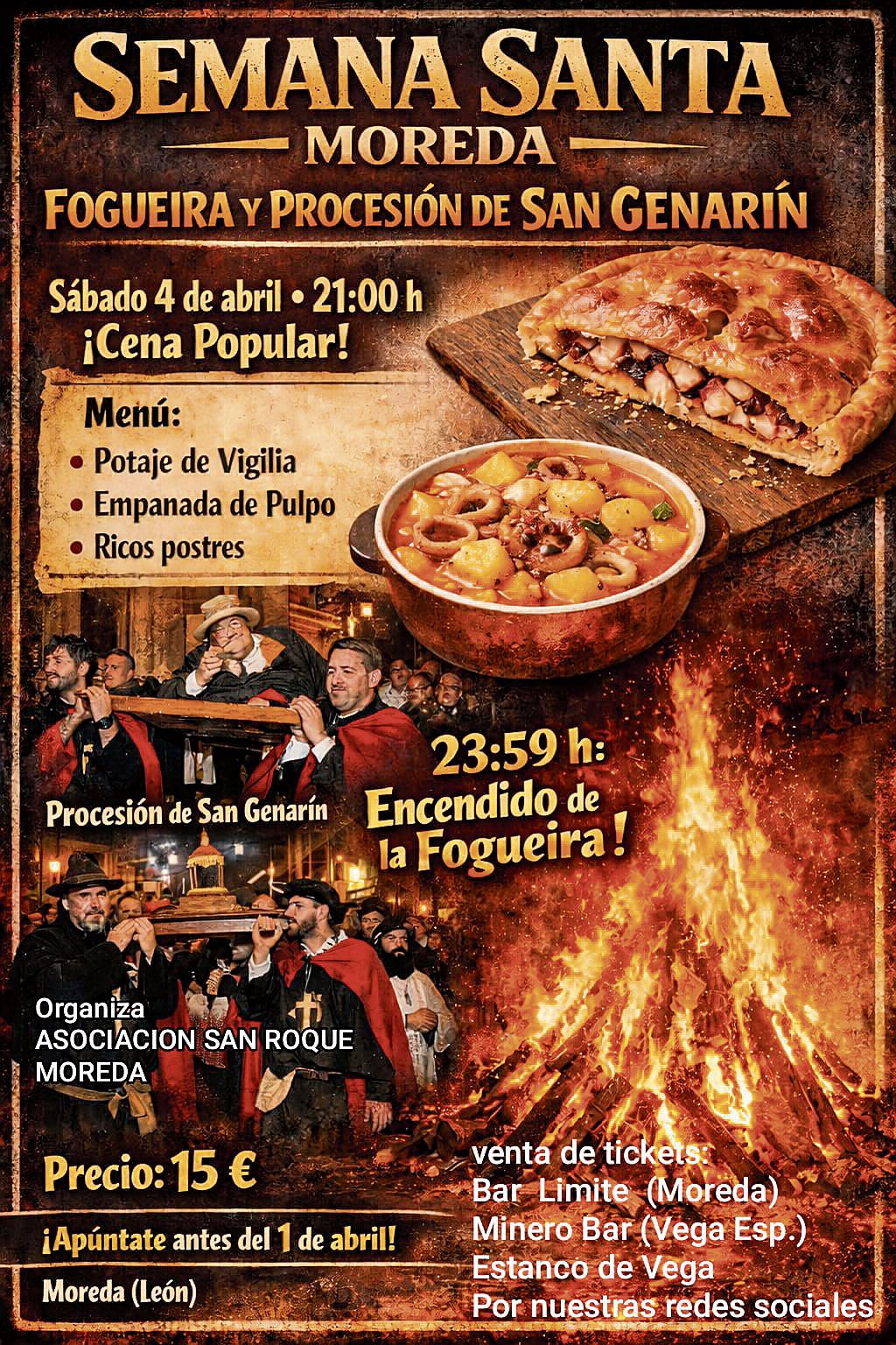 Imagen genarín procesión