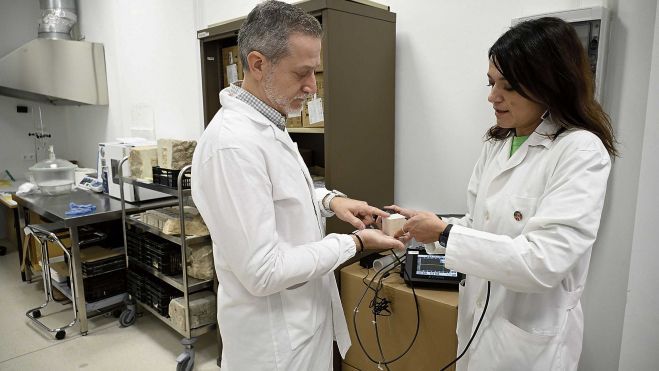 Imagen de archivo de investigadores de la Universidad de León. | SAÚL ARÉN