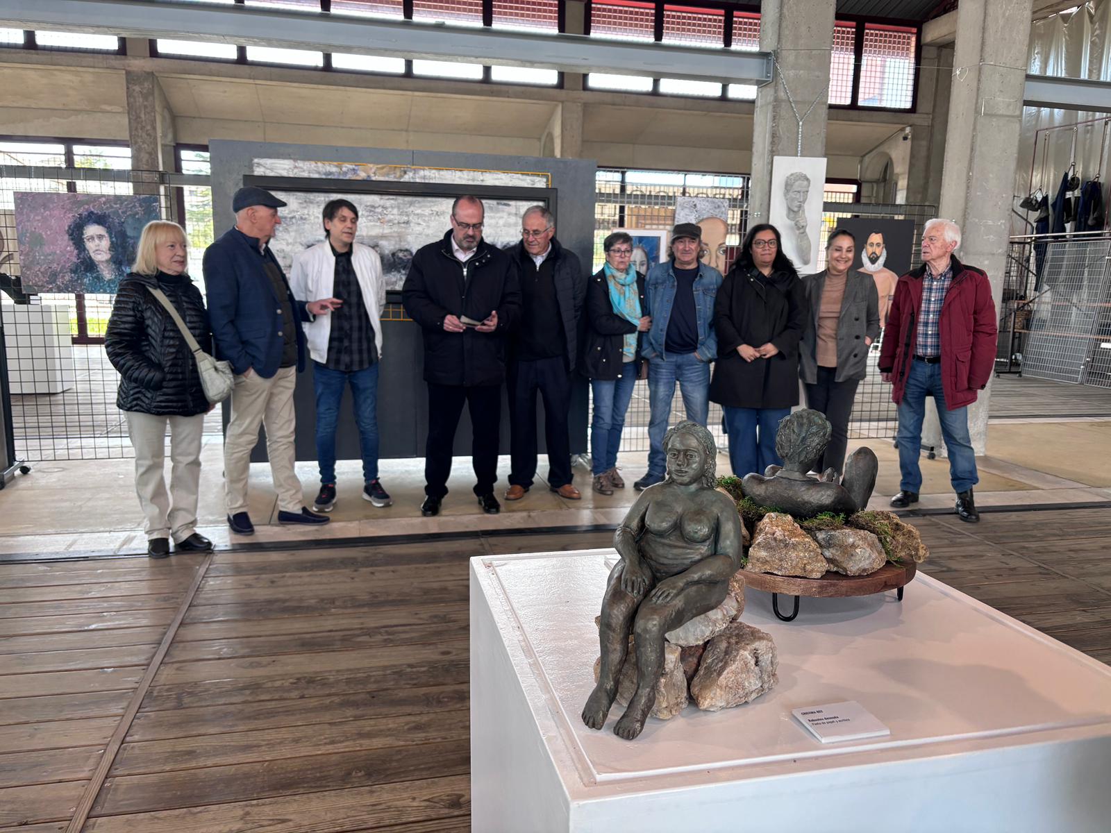 Nueva exposición de la Asociación de Pintores del Bierzo. | JAVIER FERNÁNDEZ