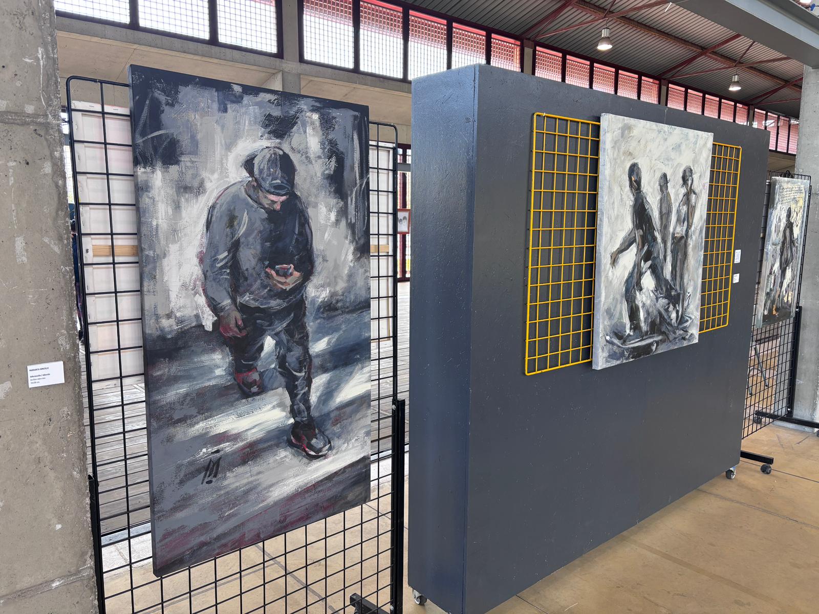 Nueva exposición de la Asociación de Pintores del Bierzo. | JAVIER FERNÁNDEZ