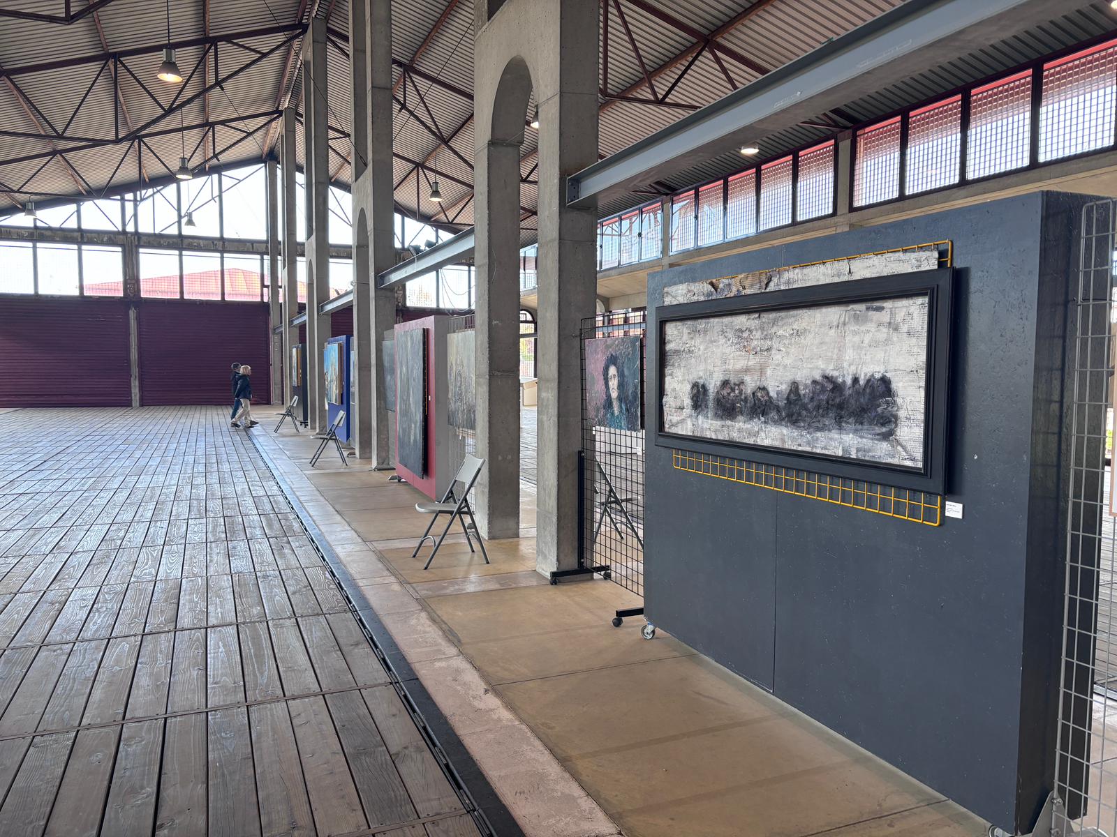 Nueva exposición de la Asociación de Pintores del Bierzo. | JAVIER FERNÁNDEZ