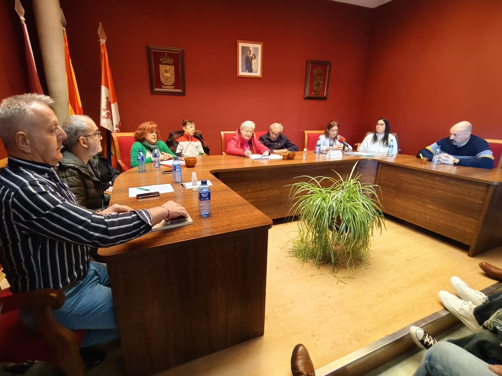 Un instante de la sesión plenaria para la moción de censura. | A. R.