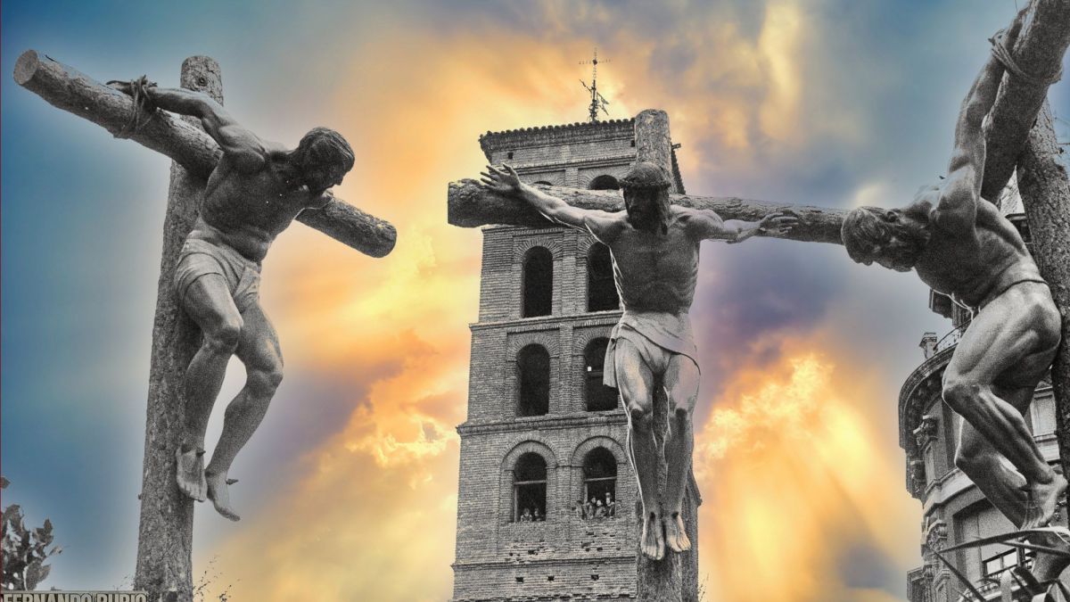 1 CRISTO ENTRE LOS DOS LADRONES 7PALABRAS 1972