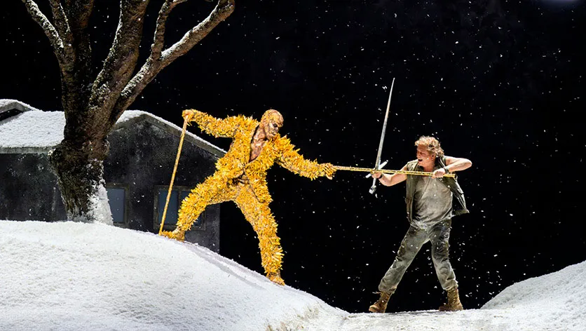 Una escena de la ópera que este martes será retransmitida en directo en los Cines Van Gogh de la capital leonesa. Una escena de la ópera que este martes será retransmitida en directo en los Cines Van Gogh de la capital leonesa.