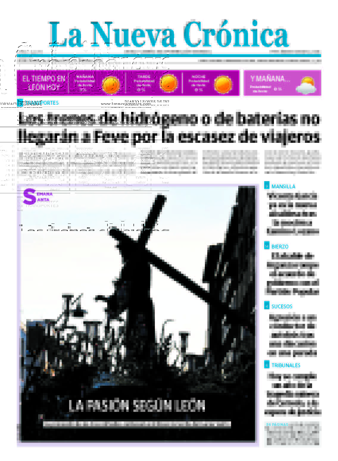 31 03 2026 La Nueva Crónica