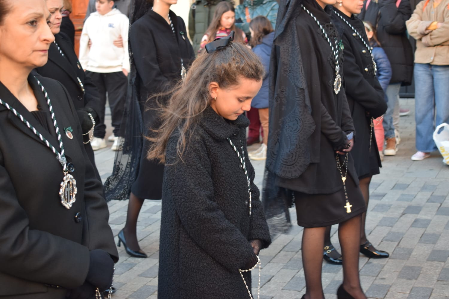 Vía crucis procesional de Astorga. | ALEJANDRO RODRÍGUEZ