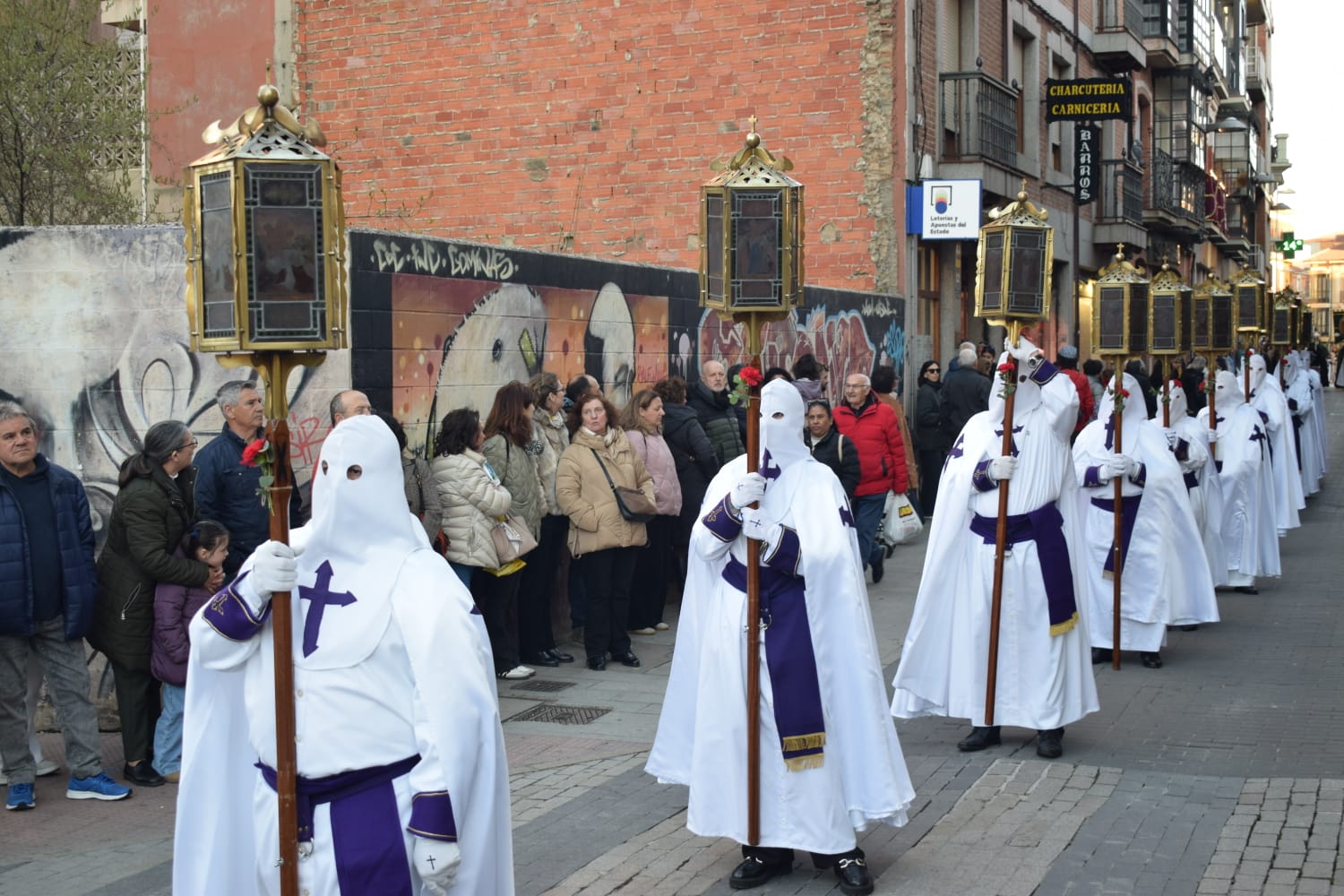 Vía crucis procesional de Astorga. | ALEJANDRO RODRÍGUEZ