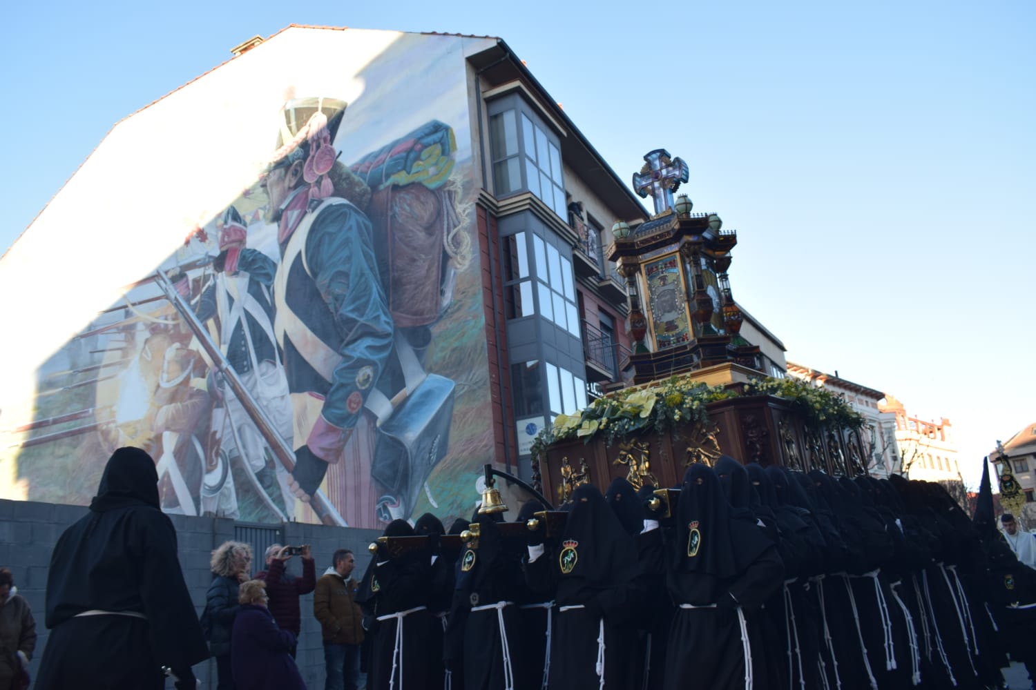 Vía crucis procesional de Astorga. | ALEJANDRO RODRÍGUEZ