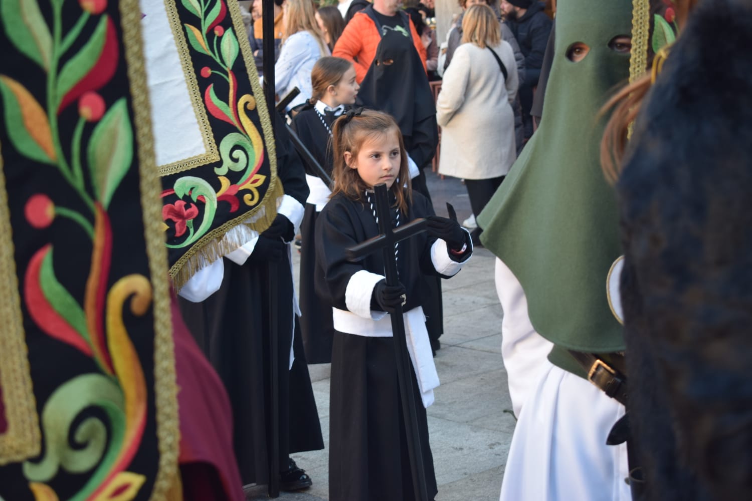 Vía crucis procesional de Astorga. | ALEJANDRO RODRÍGUEZ