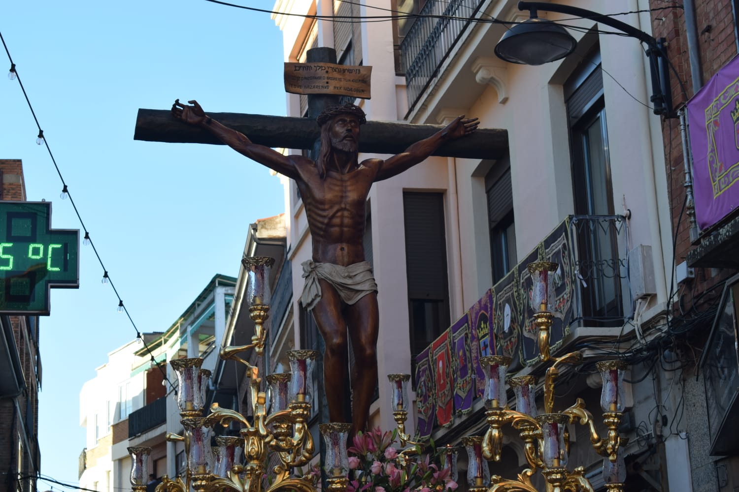 Vía crucis procesional de Astorga. | ALEJANDRO RODRÍGUEZ