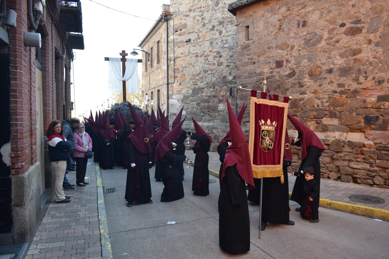 Vía crucis procesional de Astorga. | ALEJANDRO RODRÍGUEZ