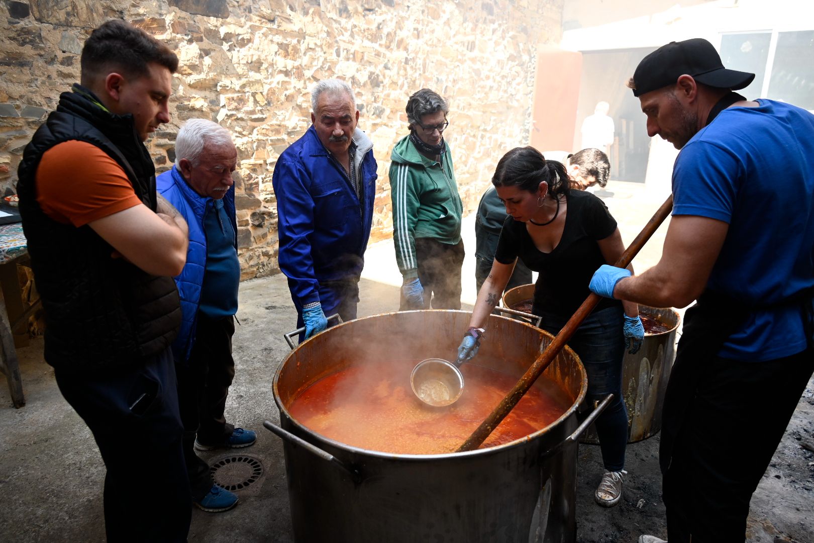 Celebración del Santo Potajero en La Bañeza. | SAÚL ARÉN
