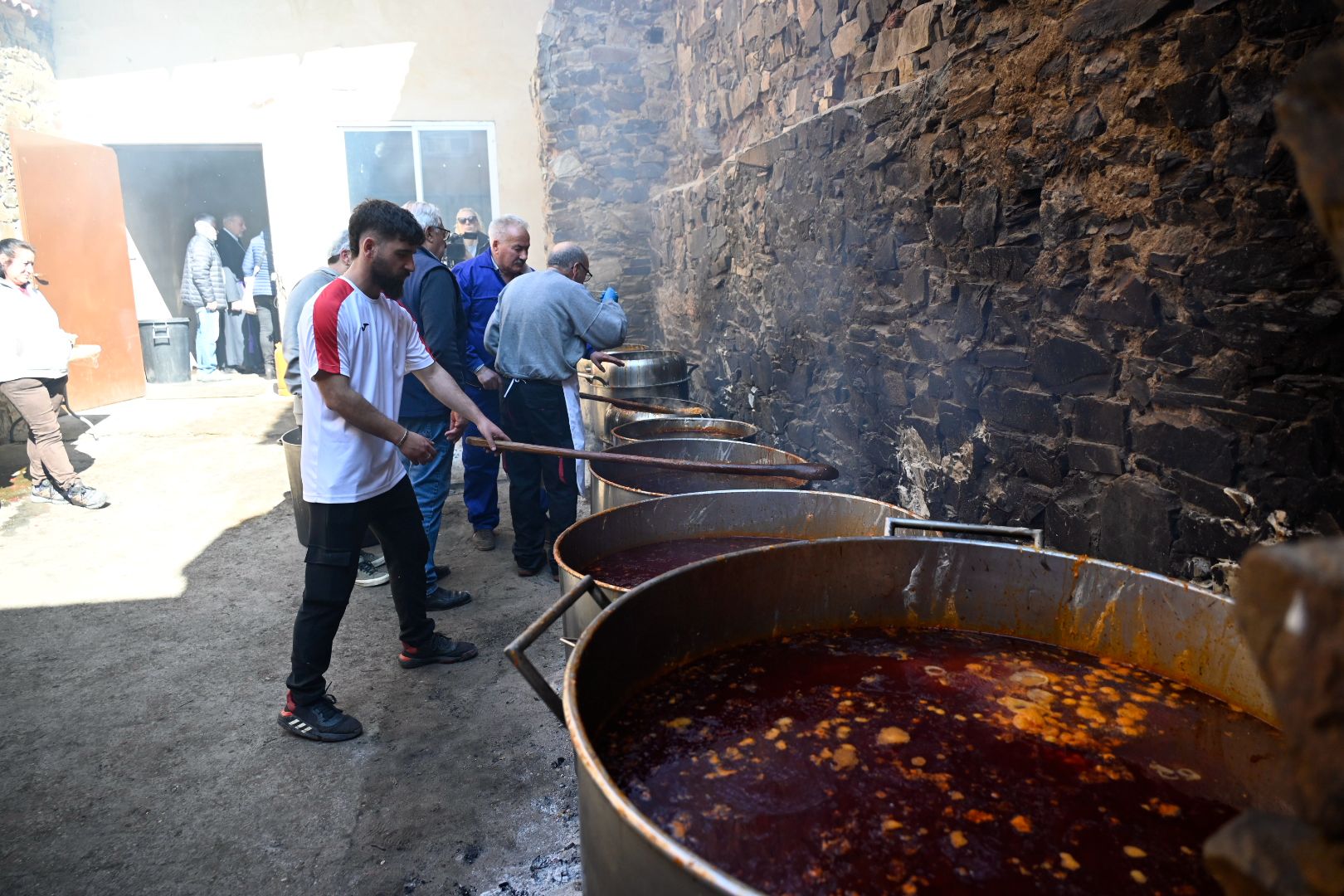 Celebración del Santo Potajero en La Bañeza. | SAÚL ARÉN