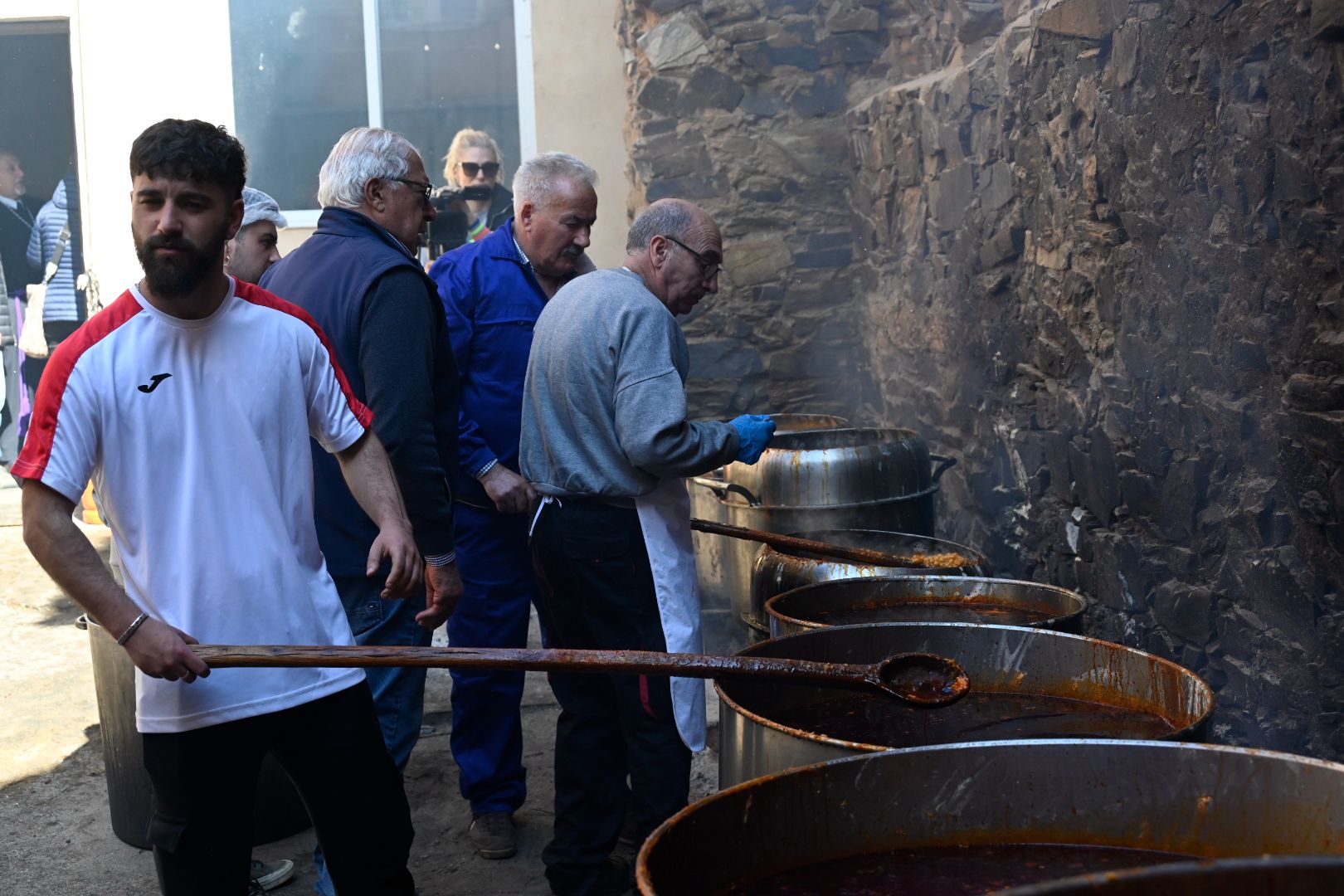 Celebración del Santo Potajero en La Bañeza. | SAÚL ARÉN