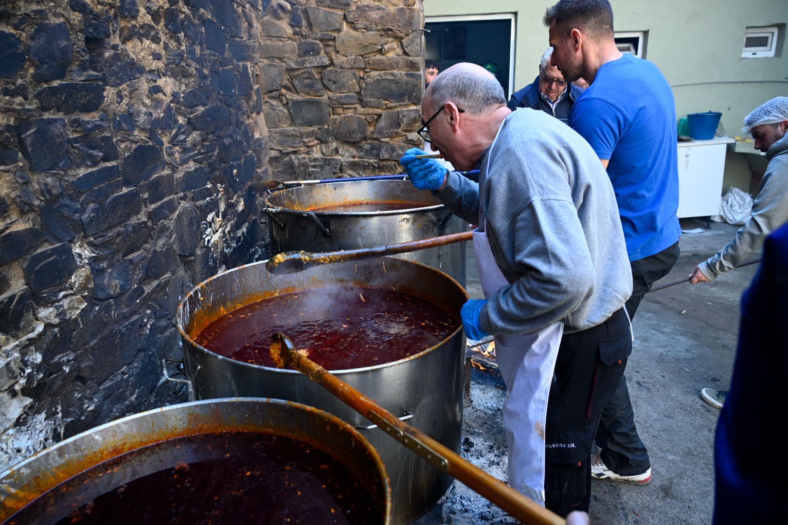 Celebración del Santo Potajero en La Bañeza. | SAÚL ARÉN