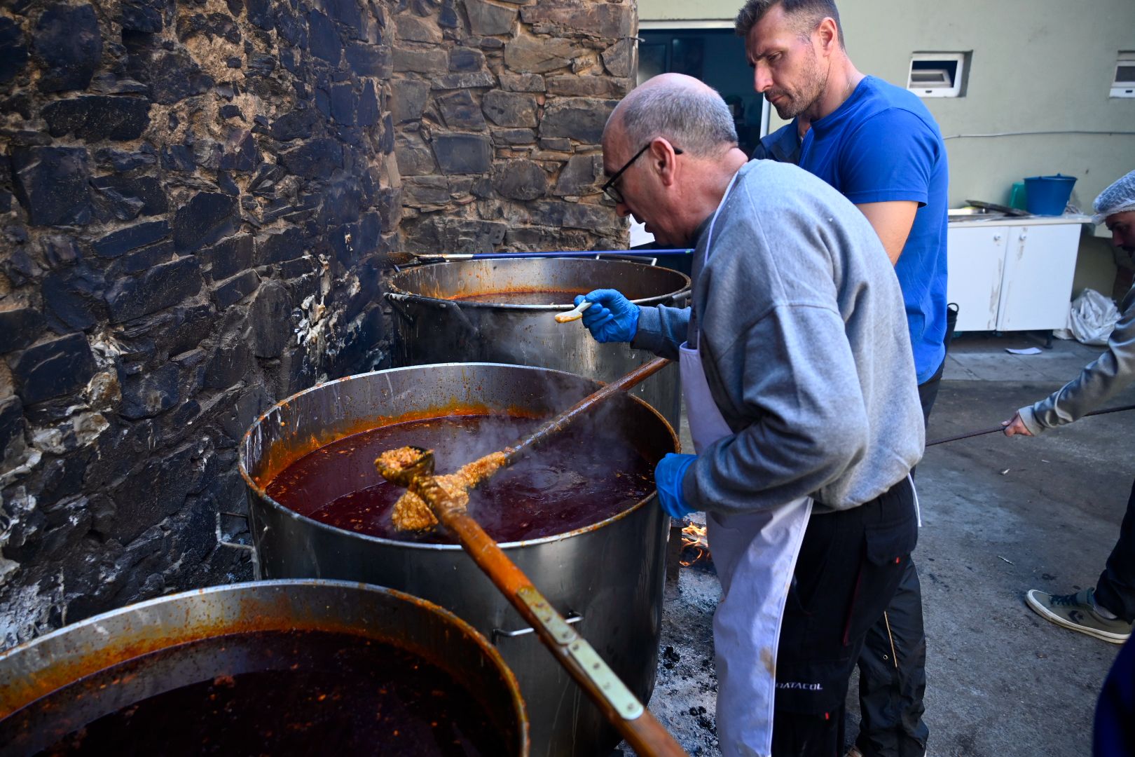 Celebración del Santo Potajero en La Bañeza. | SAÚL ARÉN