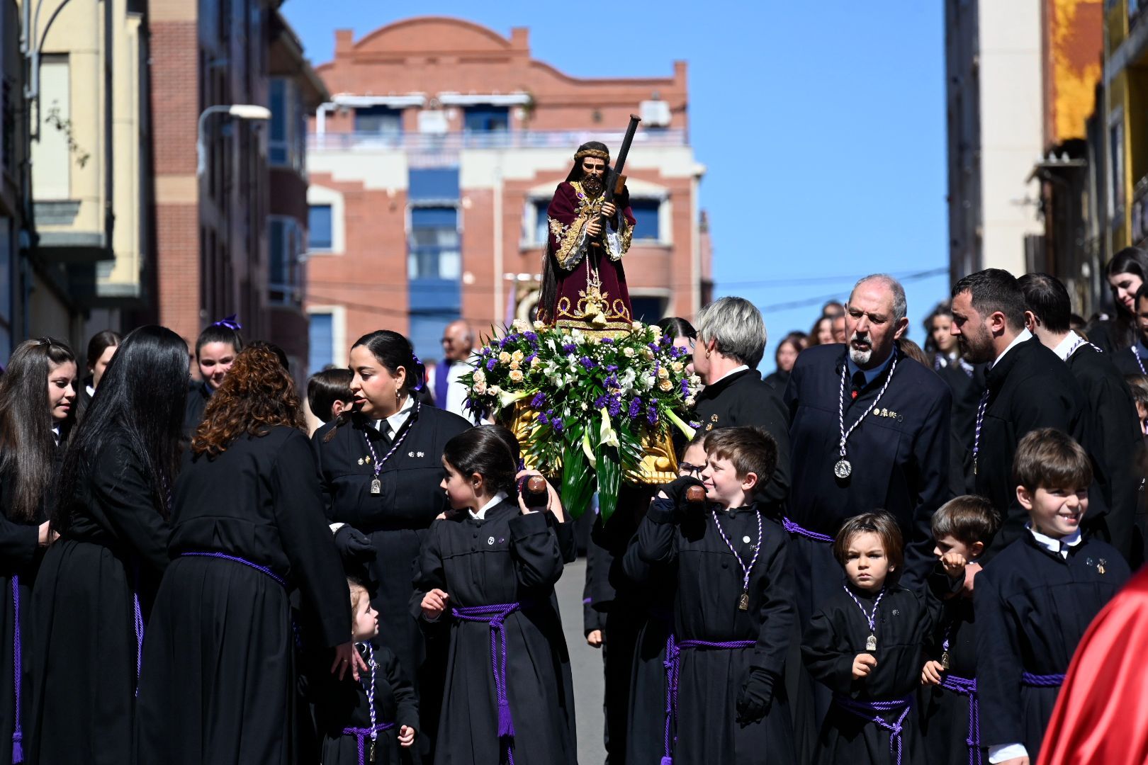 Celebración del Santo Potajero en La Bañeza. | SAÚL ARÉN