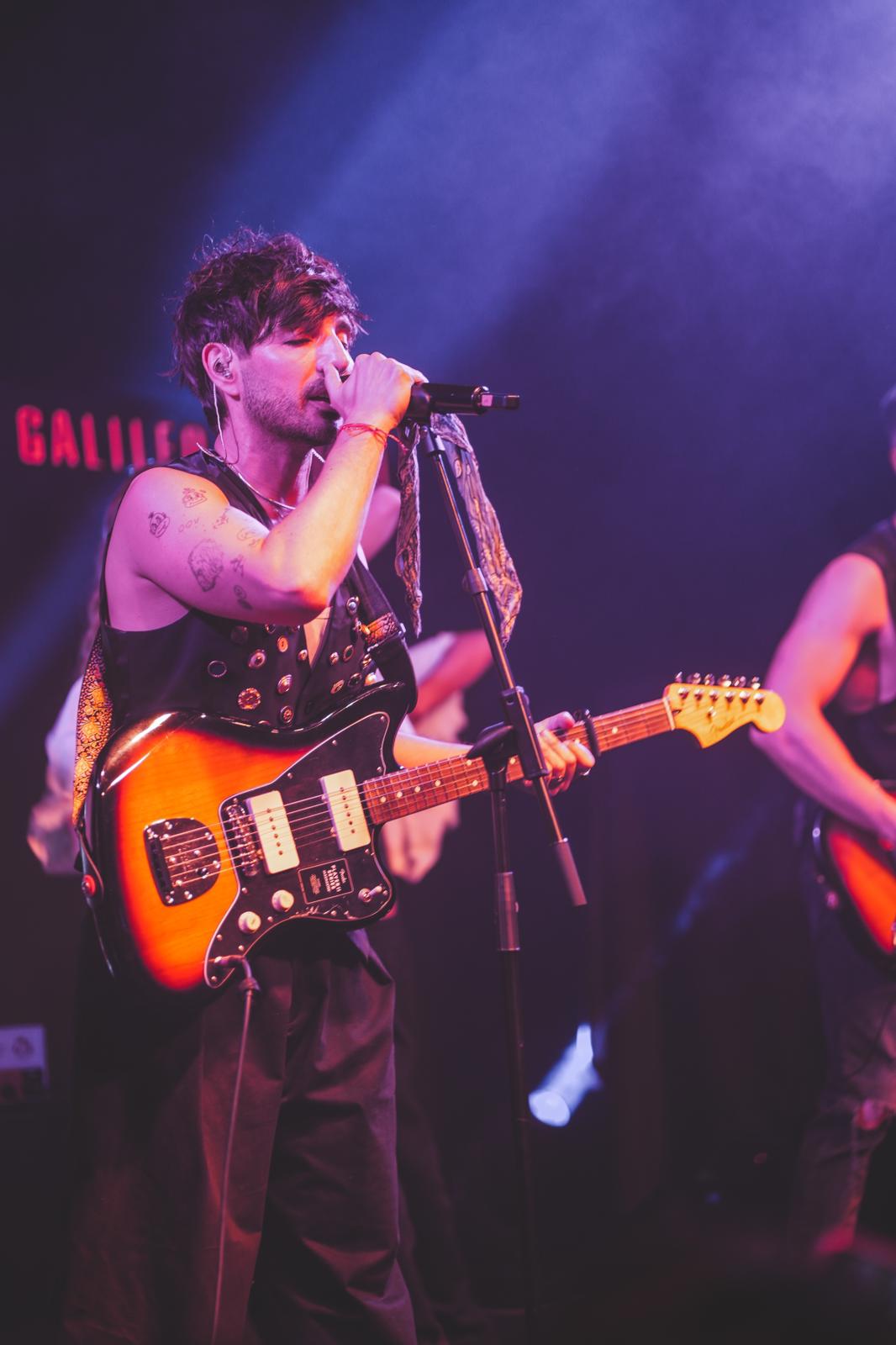 Polo Nández durante la presentación de su disco “Ni Ruido” en la sala Galileo Galilei de Madrid | L.N.C.