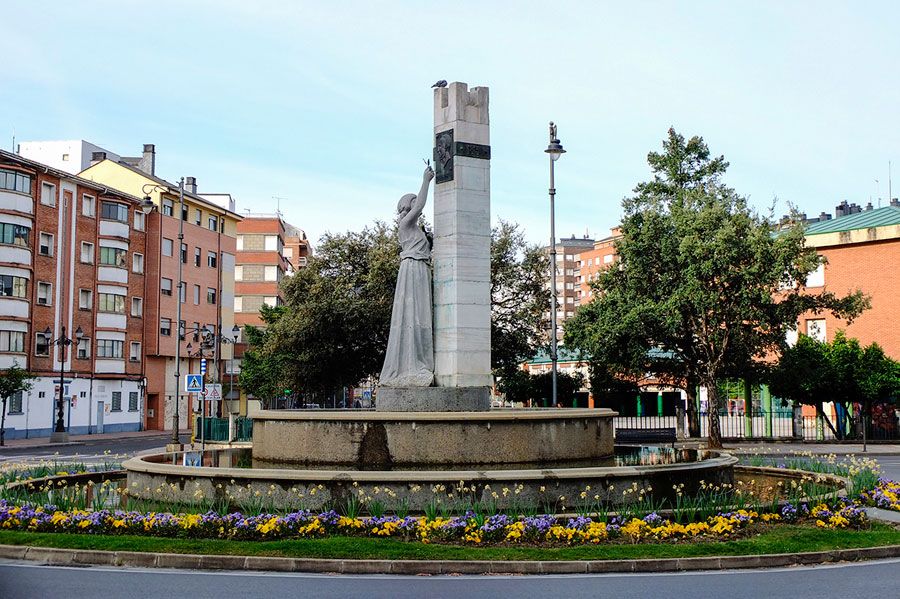 La Carrasca en su ubicación actual.