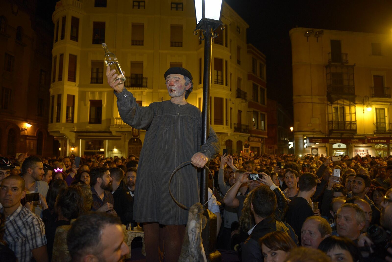 El Santo Pellejero saldrá a la calle pasada la medianoche. | MAURICIO PEÑA